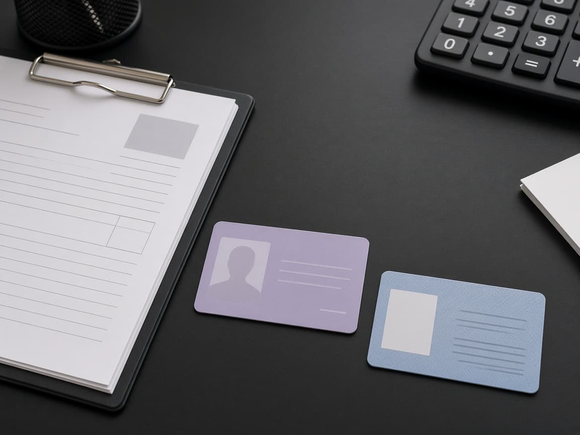 Documents prepared for KYC verification